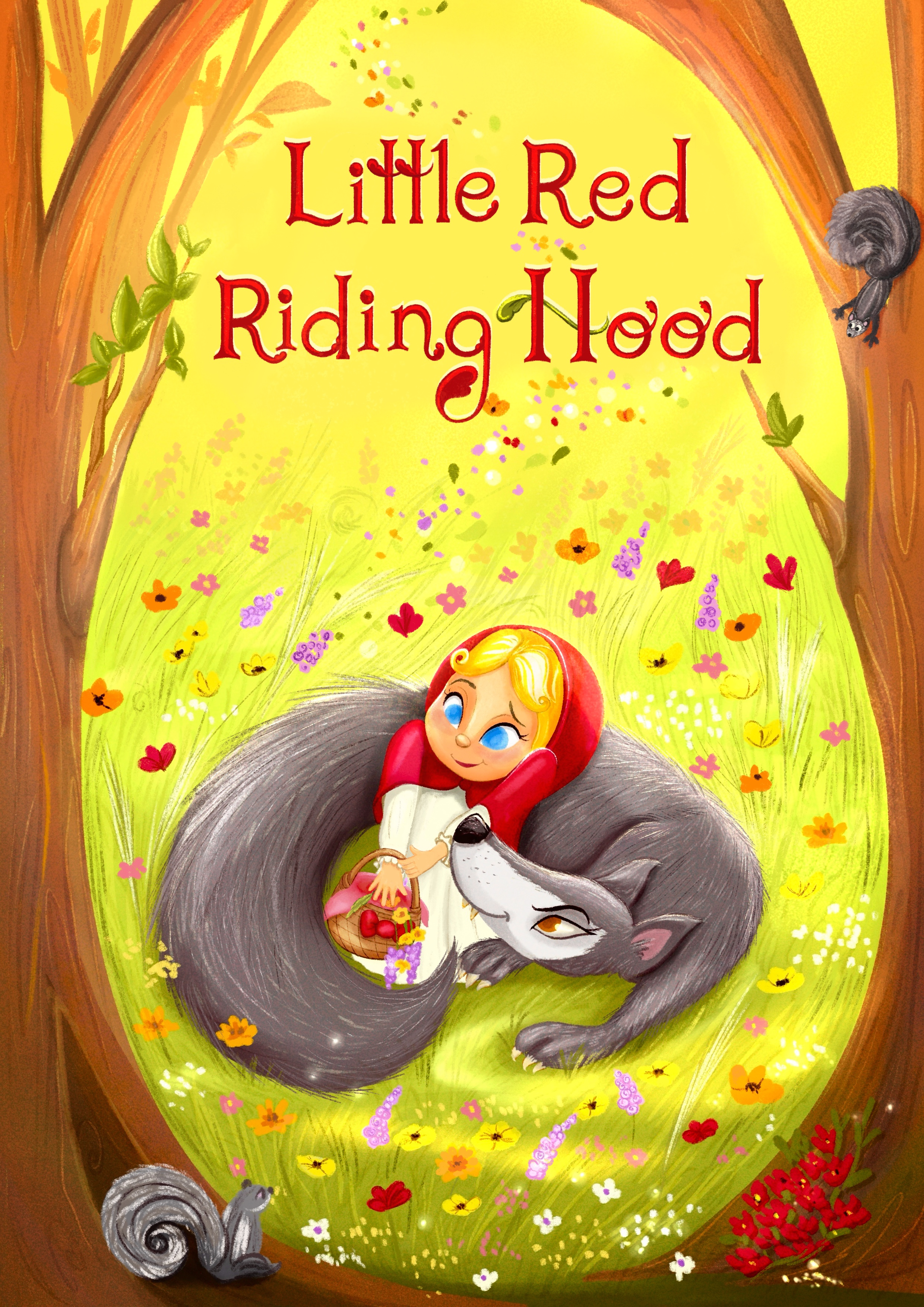 My Take on the classic: Little Red Riding Hood